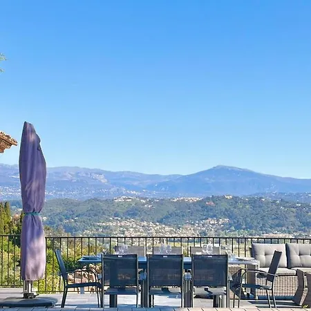 Baia - Luxury House Seaview Near Cannes Pool Villa Mandelieu