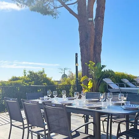 Baia - Luxury House Seaview Near Cannes Pool