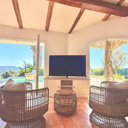 Baia - Luxury House Seaview Near Cannes Pool *